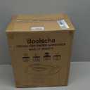 Woolsche 12-Sheet Cross Cut Paper Shredder with Large 5.55-Gallon Basket - P-4 Security, 3-Mode Shred for Cards/CDs/Staples/Clips - Jam Proof System for Office (ETL Certified)