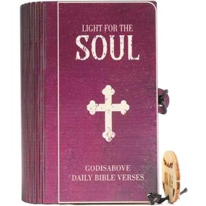 Bible Scripture Cards - 90pcs Wooden Box Prayer Set, Inspirational Verse Notes, Spiritual Faith Message Collection | Daily Encouragement Reflection Gift for Women Men Christian Motivation Devotion