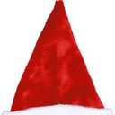0402009AZSACC Decorative Plush Santa Hat, 17-Inch, Red