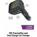 ZGear | Cell Phones & Accessories | Zgear Fm Transmitter Fast Charge Car Charger 2w, 24 Amp