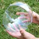 Giant 140mm/5.5inch=5PCS Extra Large Clear Ball Ornaments, Big Fillable Christmas Balls Shatterproof Ornament Baubles for DIY Crafts Christmas Wedding Party Decor