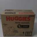 Huggies Size 4 Diapers, Little Movers Baby Diapers, Size 4 (22-37 lbs), 140 Ct (2 Packs of 70)