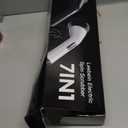 Leebein Electric Spin Scrubber, Cordless Cleaning Brush for Bathroom Shower Tub, IPX7 Waterproof Power Scrubber with 7 Brush Heads, Extendable Long Handle and 2 Speeds Scrubber for Bathtub Floor (Black)