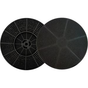 2 Pack CFK4 Ductless Range Hood Filter, Charcoal Filter Replacement Applicable for COSMO Rang Hood COS-5MU30/COS-5MU36 and SNDOAS Range Hood US0475BPB / US0475NBK,Diameter-7 inch