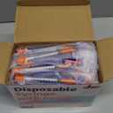 1ML 31G 1/2 Inch 12.7mm Syringe, Lab Syringes Individually Wrapped, Pack of 100
