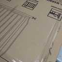 62.2-66.9 Inch Extra Wide Baby Gate with Door for Stairs Doorways
