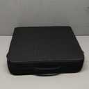 YOUFI Thick Memory Foam & Gel Seat Cushion, 18"X16"X4" Large Chair Cushion for Wheelchair Mobility Scooters, with Non-Slip Bottom and Carry Handle (Black)