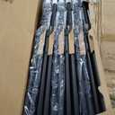 Amazon Basics Sturdy Foldable Plastic Chair, Portable, 350-Pound Capacity, White, 6-Pack