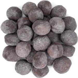 Stanbroil 27 PCS Light Weight Tumbled Lava Rock - Ceramic Fiber Lava Rock for Decorative Landscaping Stones for Outland Living Bond Portable Fire Pit, Gas Log Set and Fireplace