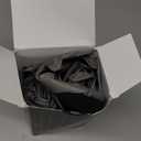 5 Pairs Waterproof Anti slip Washable Reusable Boots Cover Indoor Shoe covers (Large Grey)