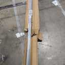 18 Ft V-Track Galvanized Inverted V Track for 1'' OD V-Groove Sliding Gate Rollers Driveway Gate with Hammer Drive in Anchors, Heavy Duty Sliding Driveway Gate Track