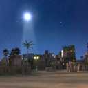 LYCGS 10X8ft Nativity Backdrop Birth of Jesus Sign Backdrop Christmas Photography Background Christmas Star Night Star of Bethlehem Over Desert Birth of Jesus Background X-310