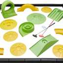 LulliSpace Putting Game - Mini Golf Obstacle, Putter for Home, Office, Outdoor Play - Suitable for Children, Teenagers, Adults