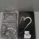 KEGOUU Oven Mitts and Pot Holders 6pcs Set, Kitchen Oven Glove High Heat Resistant 500 Degree Extra Long Oven Mitts and Potholder with Non-Slip Silicone Surface for Cooking (Grey) (Gray)