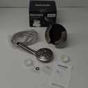 2.5GPM Shower Heads with Handheld Spray Combo: 7.2" Rainfall Shower Head & Hand Held Shower Head 2-IN-1 Shower Head with 60" Rotatable Stainless Steel Hose Nickel, Shower Trim Systems