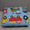 Wildkin 4-Piece Toddler Bed in a Bag – Cotton Comforter, Sheets & Pillowcase for Cozy Cuddles - Trains, Planes, and Trucks