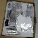 Ditoon Modern Brushed Nickel Battery Operated Wall Sconces Set of 2  Rechargeable LED Wall Sconce Lighting with Acrylic Shade, Wireless Bedroom/Living Room Art Deco Light Fixtures