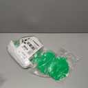 1000 Pieces Plastic Shipping Tags with Wire Labeling Tags Waterproof Hang Tags with Reinforcement Hole Writable Luggage tag Loops for Equipment Inventory Parts Garage (Green, 4 3/4" x 2 3/8")