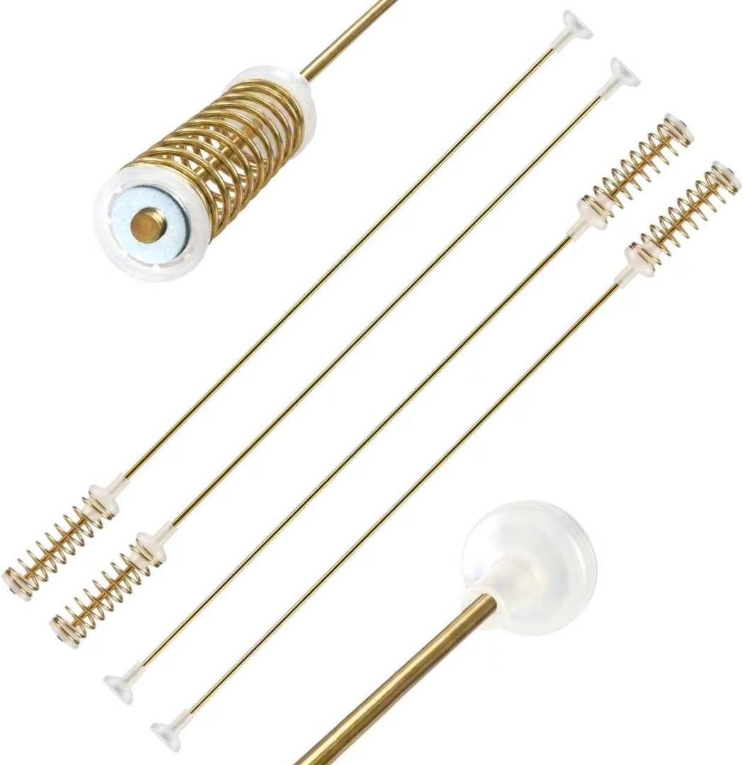 Upgrade DC97-16350U DC97-05280W DC97-16350E DC68-03172B-03 DC97-16350D Washer Suspension Rod Kit 4pcs Rods for Samsung Washing Machine, WA50R5200AW/US WA50R5400AV/US WA50R5400AW/US WA45T3200AW/A4