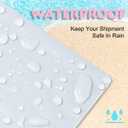 UCGOU Poly Mailers 10x13 Inch White 200 Pack Shipping Bags #4 Strong Mailing Envelopes Boutique Packaging Postal Self Seal Adhesive Waterproof and Tear Proof Small Business for Clothes Books