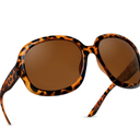 miyya Bug Eye Oversized Polarized Sunglasses Womens, Trendy Retro Sun Glasses for Women 2025, Oversized UV Protection Shades