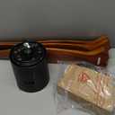 52 Inch Low Profile Ceiling Fans with Lights and Remote Control, Flush Mount Ceiling Fan with Lights, 3 Blades Solid Wood Hugger Easy Installation for Living Room, Bedroom, Farmhouse, Indoor (Dark Walnut)