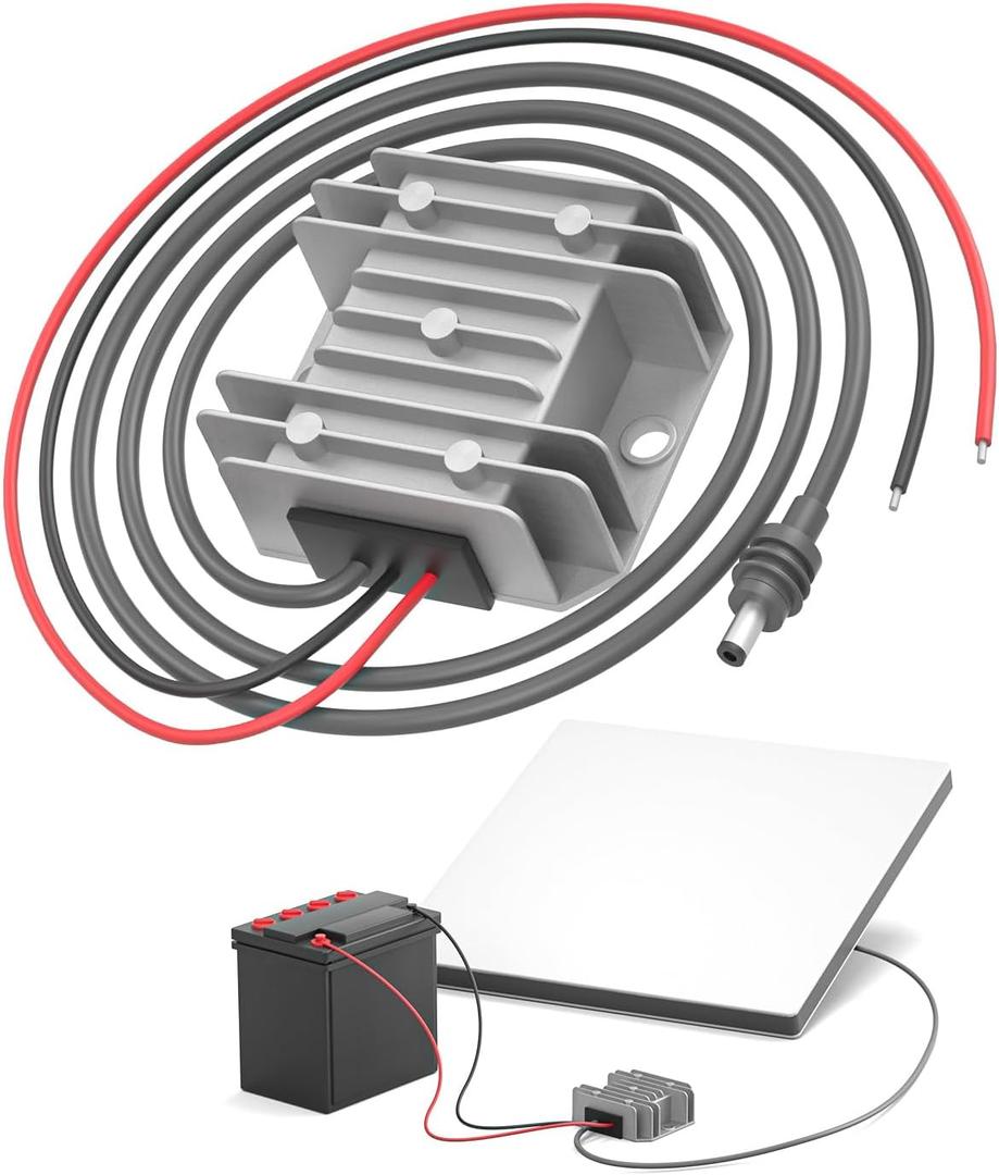 Starlink Mini 12V Adapter, Starlink Mini Power Supply 12V to 30V 3.5A DC Converter, DC Power Adapter Converter Input Conversion Kit for Truck RV Marine Waterproof Booster Cable with Multi-Protection (Grey)