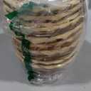 10 Pack Round Bamboo Gift Baskets, 7" Small Woven Bread & Fruit Basket for Kitchen Restaurant Display, Party Decor Serving Storage