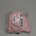 Mojessy Women Bodycon Maxi Dress Sexy Mock Neck Lace Up Bandage Ruched Short Sleeve Long Dress Cocktail Dress (Large, Pink)