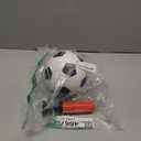 Soccer Ball Size 2,3,4,5 with Pump Needle Classic White Black Thicker PU Tight Weaved Suitable for Youth Boy League Game Trainning Practice or Gift