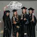Congrats Grad Neon Sign for 2026 Graduation Decorations