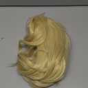 Rugelyss Short Blonde Wig with Bang Retro Bouffant Beehive Wigs fits 80s Costume or Halloween Party