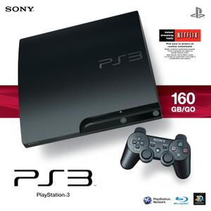 Sony Playstation 3 160GB System, 
Internet Ready With Built-in Wi-Fi with a Cell Broadband Engine Advanced Microprocessor