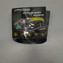 2PCS LED Headlamp Rechargeable - 230 COB Super Bright Head Lights for Forehead, Hard hat Light for Adults, USB C Headband Flashlight for Work, Hiking, Running, Camping Essentials Gear (2 Pack - New Upgrade II Dual-Led Strip) Black