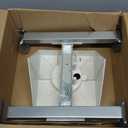 Ceiling Fan Box, 14.5 Cubic-inches Adjustable Fan and Light Fixture Mounting Box, Ceiling Fan Mounting Bracket,Fits Cathedral Ceiling Angles of 80or Up, 1-Pack, White