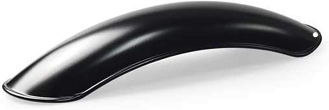0061 Black Cafe Racer Modified Motorcycle Front Fender Mud Guard Small Radius Long 13.99 / 35.5cm Width 3.59 / 9cm(with No Bracket)