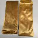 GIGIZAZA Golden Throw Pillow Covers 20x20 Decorative Velvet Cushion Covers Pack of 2 Pillowcase for Sofa