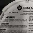 First Alert SMI100-AC, Hardwire Interconnect Smoke Alarm with Battery Backup, 1-Pack, EXP: 03/09/2036