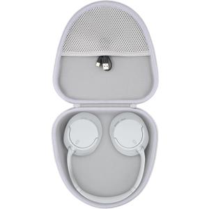 Case Compatible with Sony WH-CH720N/WH-CH710N/WH-CH520/WH-1000XM6/WH-1000XM5/ULT WEAR Over-Ear Noise Canceling Bluetooth Headphones,Suitable for Sony Wireless Headphones(White Case)
