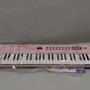RockJam 49 Key USB Keyboard Piano with Lessons & Keynote Stickers (Baby Pink)
