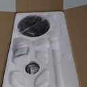 Ohniyou Ceiling Fans with Lights, 42'' Low Profile Ceiling Fan with Light and Remote/APP Control, Modern Flush Mount Ceiling Fan for Indoor Bedroom Kitchen, Dimmable, Qiuet DC Motor, Sliver