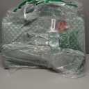 LOVEVOOK Travel Duffle Bag - Women's Weekender Carry On Overnight Laptop & Gym Bag With Toiletry/Shoe Pocket, Hospital Labor Bag (Large, Mint Green)