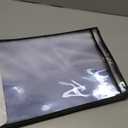 11x17 Job Ticket Holders Heavy Duty 25 Pack, Stitched Clear Vinyl Sleeves for Work Orders & Shop Tickets, Heavyweight Vinyl with Hanging Eyelet, Acid-Free, Office Werks