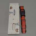 Martingale Dog Collar, Adjustable Nylon Reflective Collar with Quick Release Buckle (Bright Orange, Large)