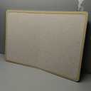 KERRAM Bulletin Board Decorative Felt Foldable Vision Photo Pin Boards 24" x 18"