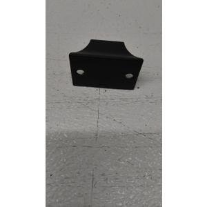Nuvo Iron 1/2" Interior Baluster Surface Mount Straight Railing Connector (Pack of 12), Black