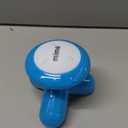 Mini Massager Tripod Shape Electric Portable Hand Held with Vibrating Function (Blue)