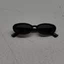 miyya Old Money Polarized Oval Sunglasses  2025 Edition, UV400 Protection, Feather-Light Fit & Trendy Colors (Black)