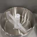 2.1 Quart Stainless Steel Mixing Bowl, Replacement Mixing Blade/Churn Blade/Ice Cream Paddle for Whynter ICM-201SB ice cream maker