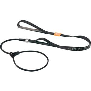 Howgo Dog Slip Lead Dog Leash, Training Lead, No-Pull Slip Leash and Collar, Heavy Duty & Durable Nylon, Padded Handle, for All Breeds (Black, 5FT)